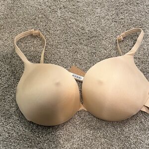 skims ultimate nipple bra in sand 36d